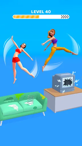 Gameplay screenshot 1 from Home Flip: Crazy Jump Master - Action game