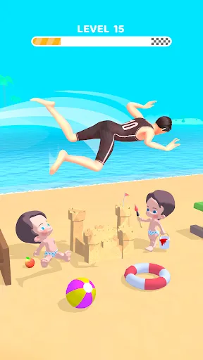 Gameplay screenshot 2 from Home Flip: Crazy Jump Master - Action game